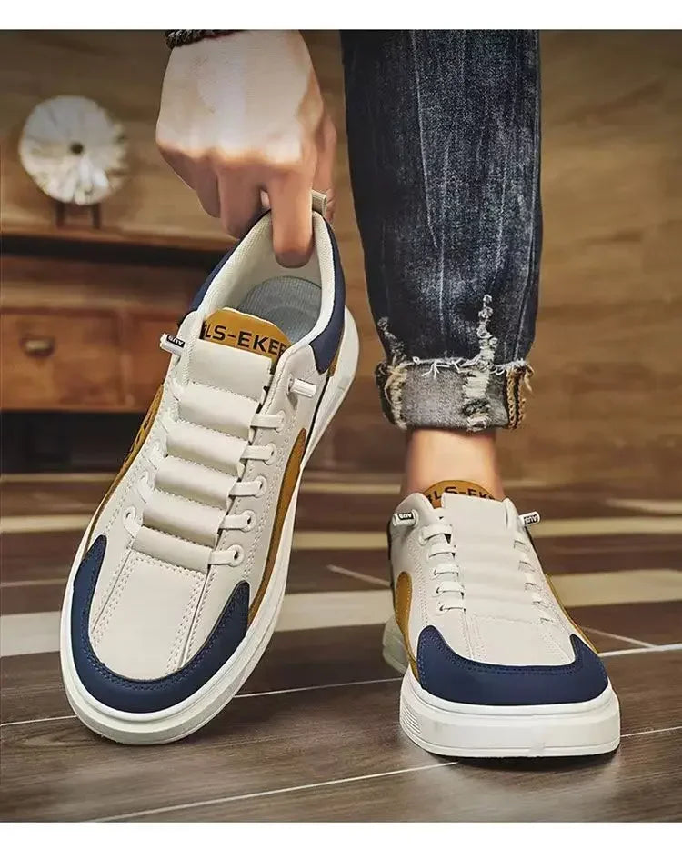 Men’s Leather Casual Sneakers