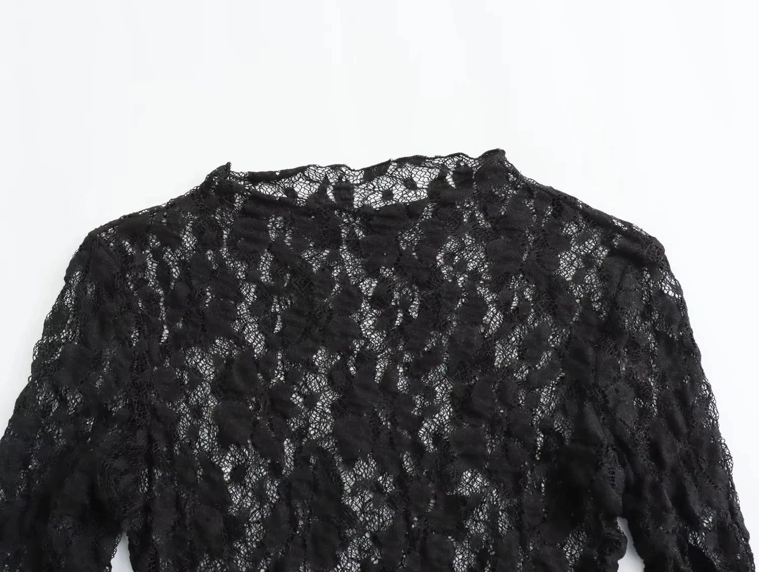 Midnight Lace Series - TRAFZA Lace Bodysuit & Lace Tights