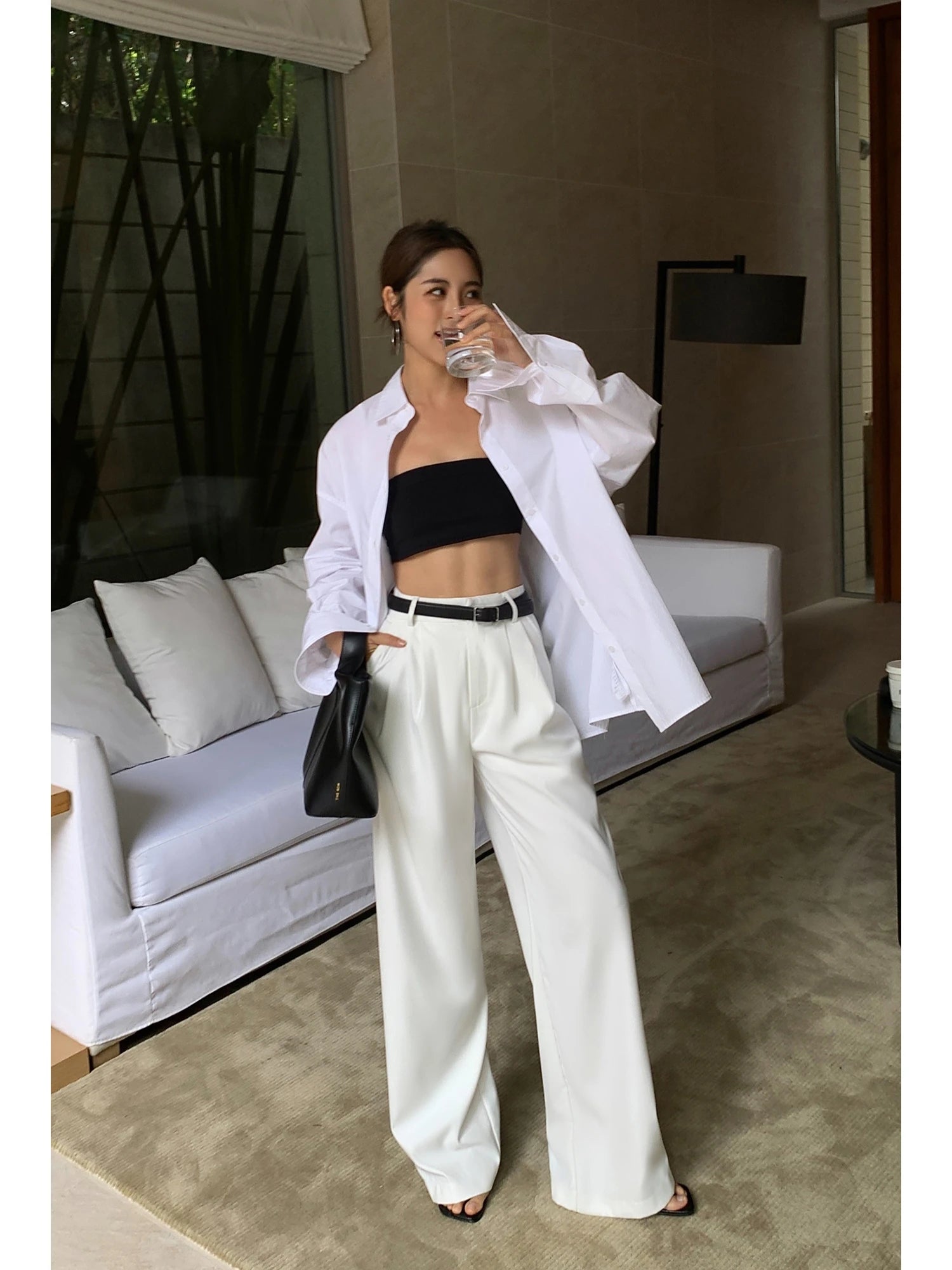 Women’s High-Waist Wide-Leg Trousers – Autumn 2025