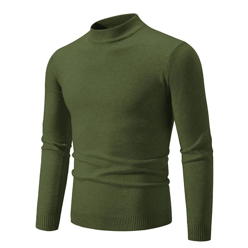 Men’s Half-Neck Knit Sweater