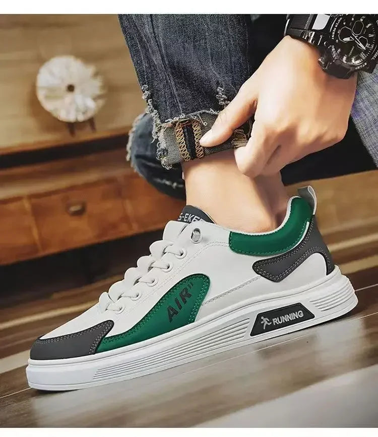 Men’s Leather Casual Sneakers