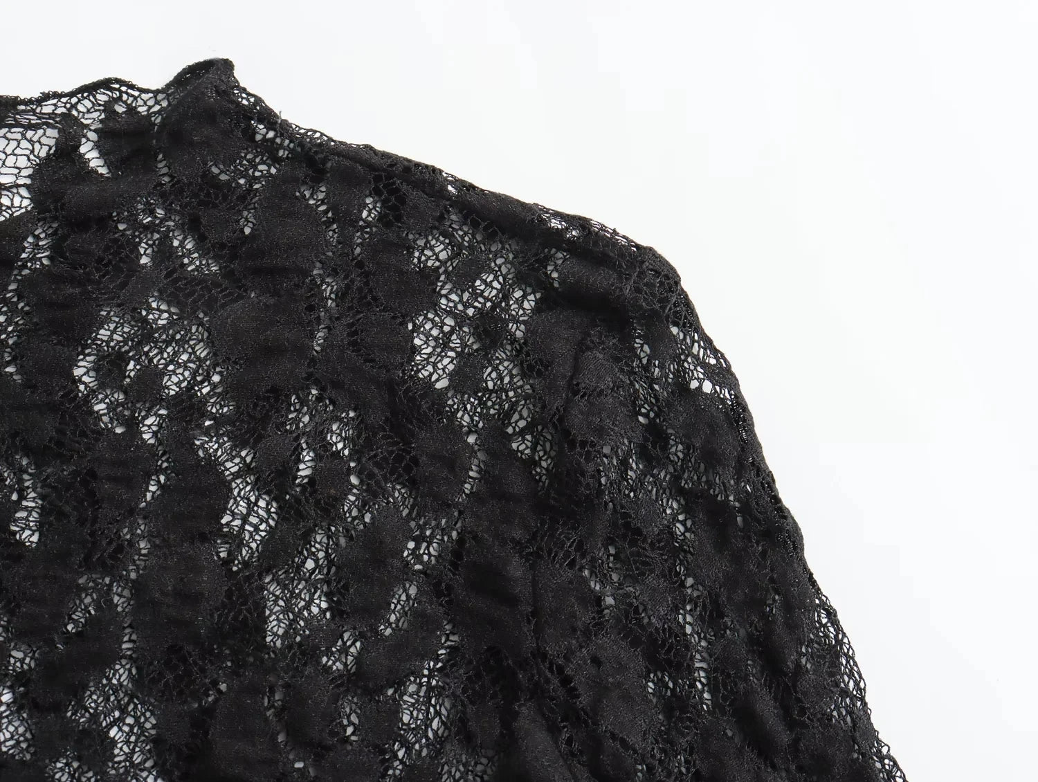 Midnight Lace Series - TRAFZA Lace Bodysuit & Lace Tights